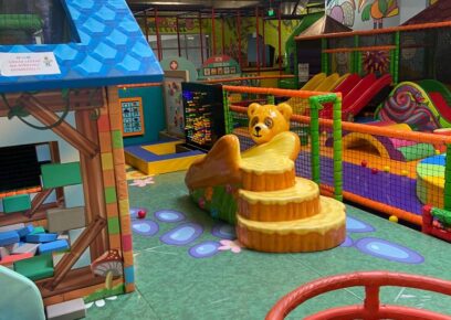 Interactive toddler playground