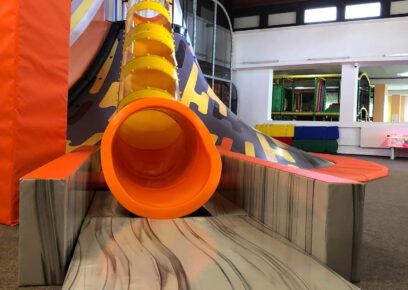 Tube slide in Divočinka Michalovce